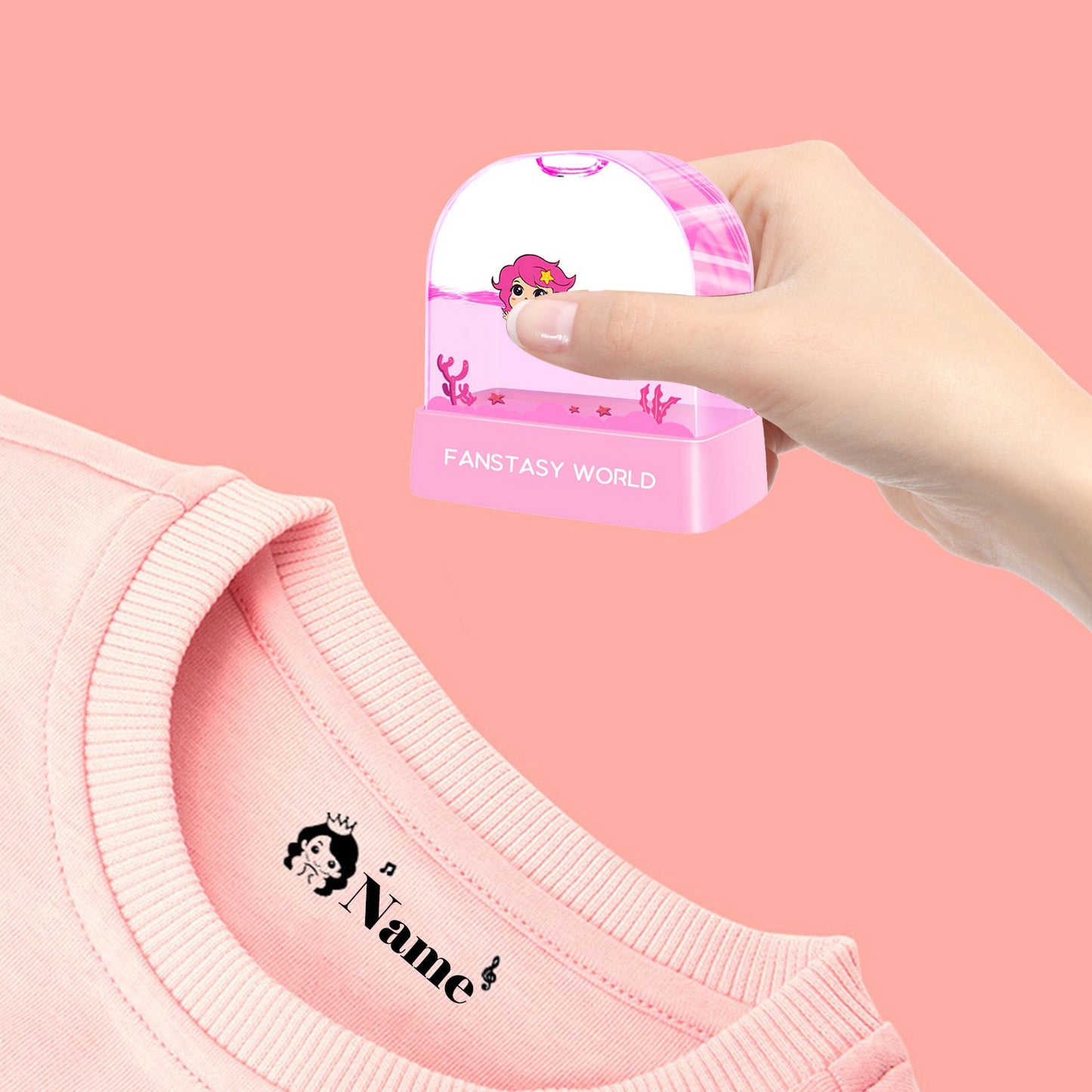 Kawaii Custom Children Name Seal