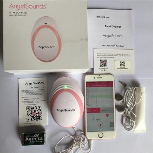 Original™ Angelsounds Fetal Doppler (Phone APP Wire connection)