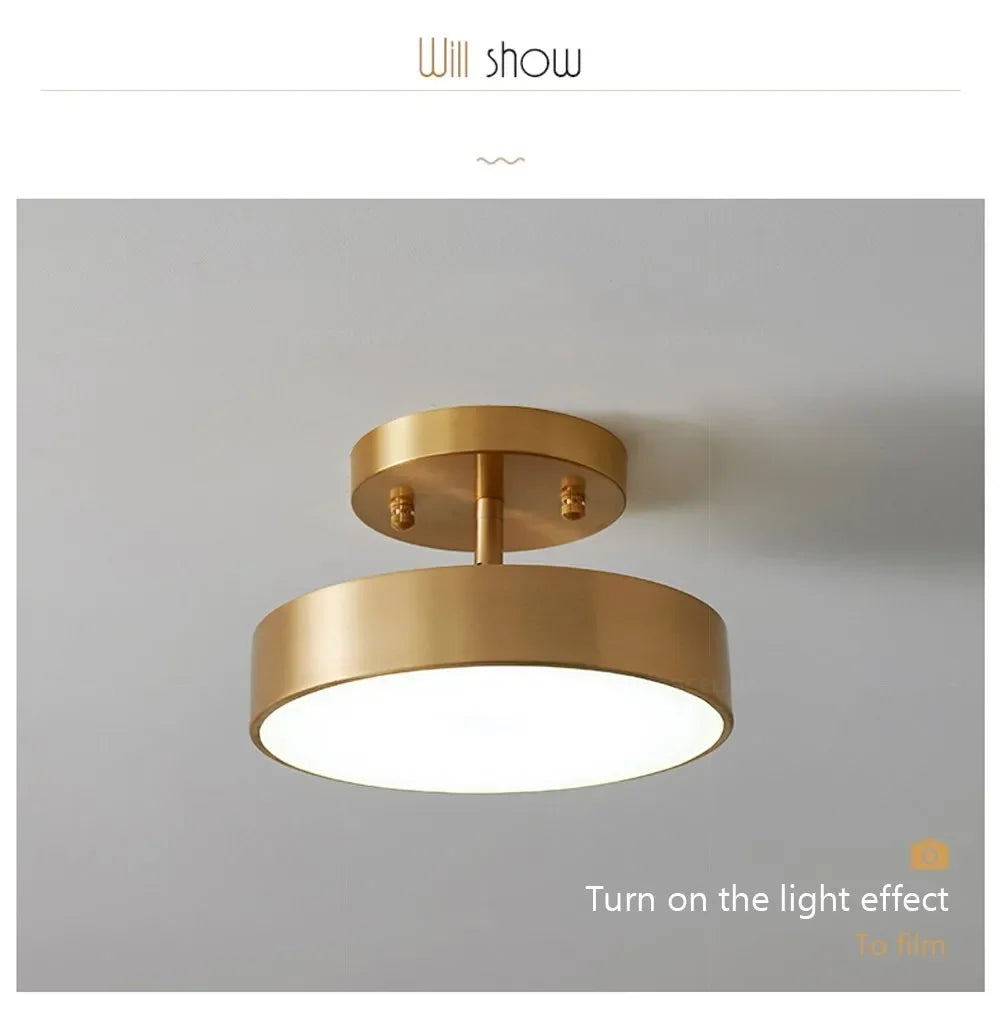 Flos Modern LED Ceiling Light White Light For Living Room Bedroom Hallway Office Balcony Dining Room Hotel Apartments Indoor Lighting