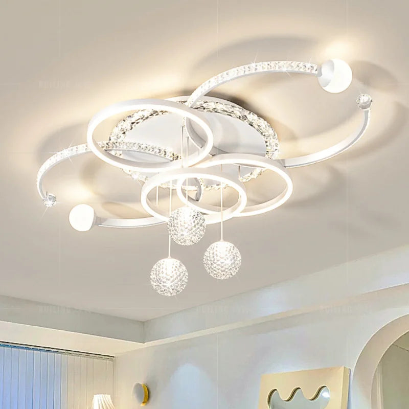 Gubi Modern LED Ceiling Light for Living Room Decor Pendant Light Interior Decoration Ceiling Luxury Chandelier Restaurant Lamp Villa
