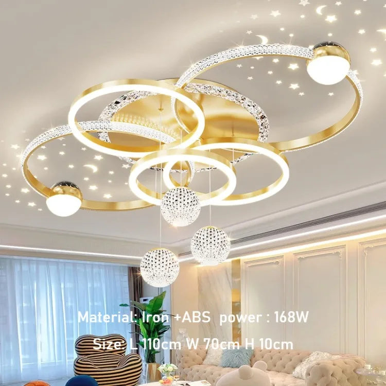 Gubi Modern LED Ceiling Light for Living Room Decor Pendant Light Interior Decoration Ceiling Luxury Chandelier Restaurant Lamp Villa