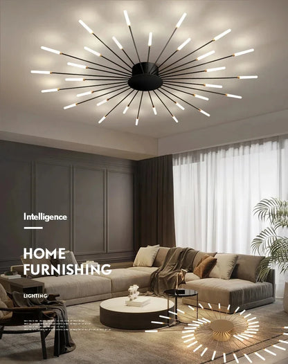 Eglo Modern LED Ceiling Lamp Living Room Dining Bedroom Ceiling Chandelier Lights Nordic Fireworks Design Home Decor Indoor Lighting