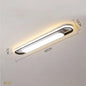 Eglo Hot Sale Led Ceiling Light Rectangular For Kitchen Aisle Home Decor Chandelier Dining Table Long Strip Lamp Modern Ceiling Lam