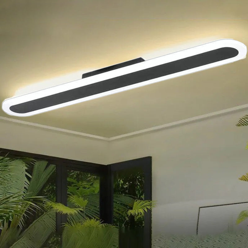 Lindby LED Ceiling Light Acrylic Long Wall Lamp Corridor Aisle Entrance Light Modern Minimalist Stair Balcony Light