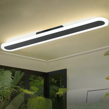 Lindby LED Ceiling Light Acrylic Long Wall Lamp Corridor Aisle Entrance Light Modern Minimalist Stair Balcony Light