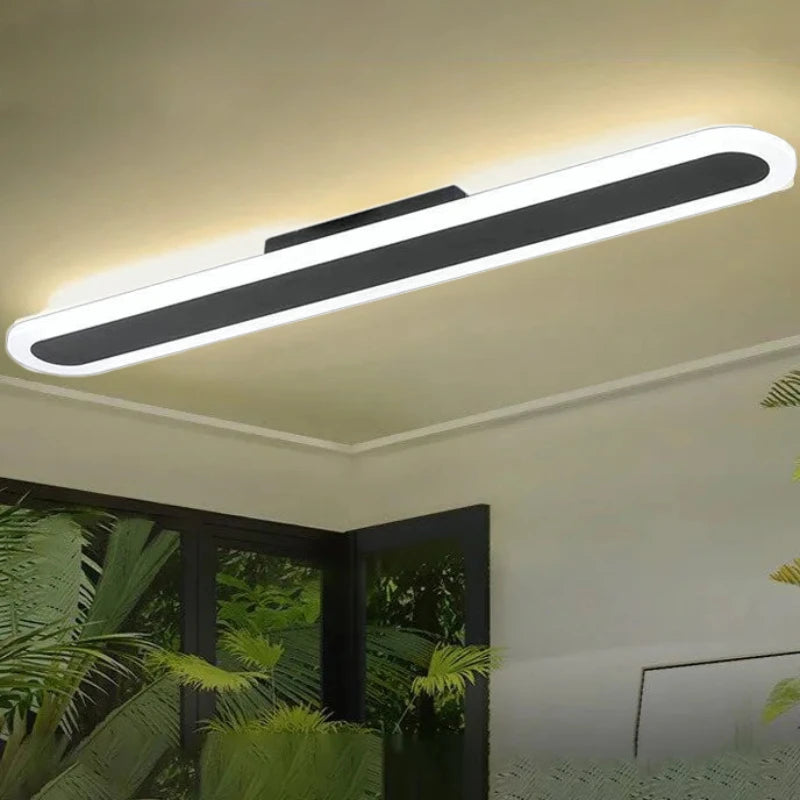 Lindby LED Ceiling Light Acrylic Long Wall Lamp Corridor Aisle Entrance Light Modern Minimalist Stair Balcony Light