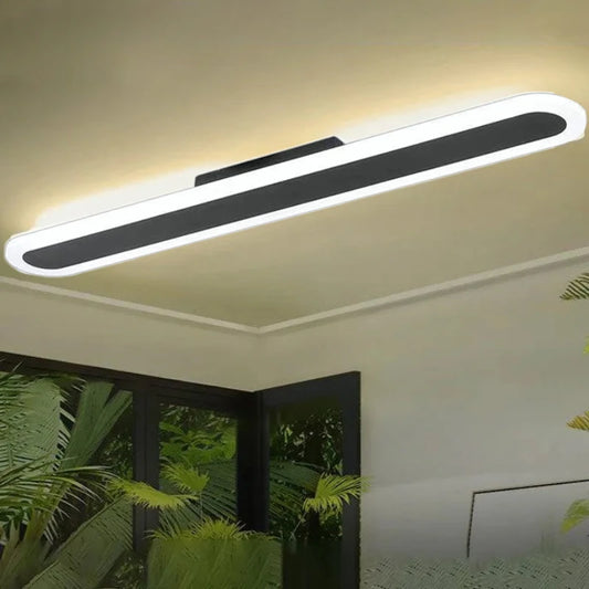 Lindby LED Ceiling Light Acrylic Long Wall Lamp Corridor Aisle Entrance Light Modern Minimalist Stair Balcony Light