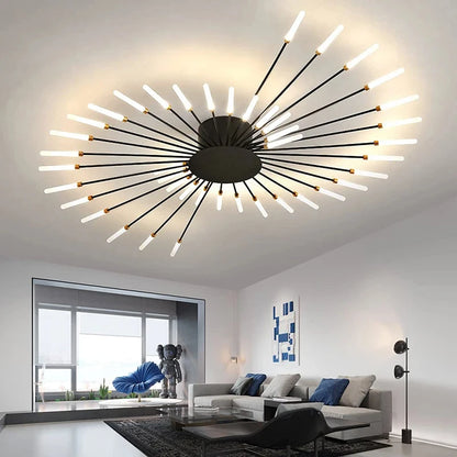 Eglo Modern LED Ceiling Lamp Living Room Dining Bedroom Ceiling Chandelier Lights Nordic Fireworks Design Home Decor Indoor Lighting