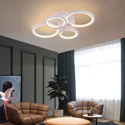 Nordlux Led Ceiling Light Modern Home Decor Lighting Flush Mounted Lustre White Acrylic Chandelier Fixture Bedroom Dining Living Room