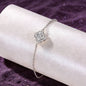Celestique Moissanite Clover Bracelet
