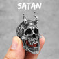 Killstar Vintage Punk Gothic All Skull Head Series Stainless Steel Womens Mens Rings Unique for Biker Jewelry Creativity Gift Wholesale Skull Gothic Steel Stainless Steel