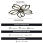 Artemide LED Ceiling Light Fixture, Modern Leaves Ceiling Lamp Flush Mount Ceiling for Living Room Study Room Dining Room Bedroom
