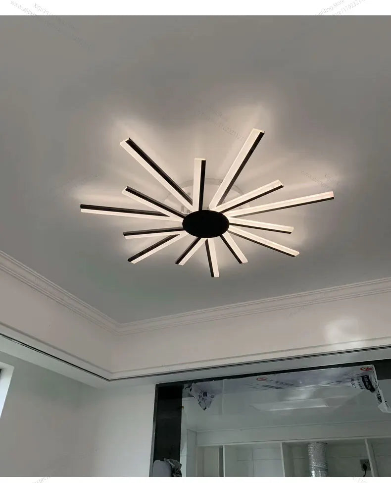 Lucide LED Ceiling Light Living Room Flower Shape Chandelier Dining Room Bedroom Ceiling Pendant Light Nordic Design Home Decoration
