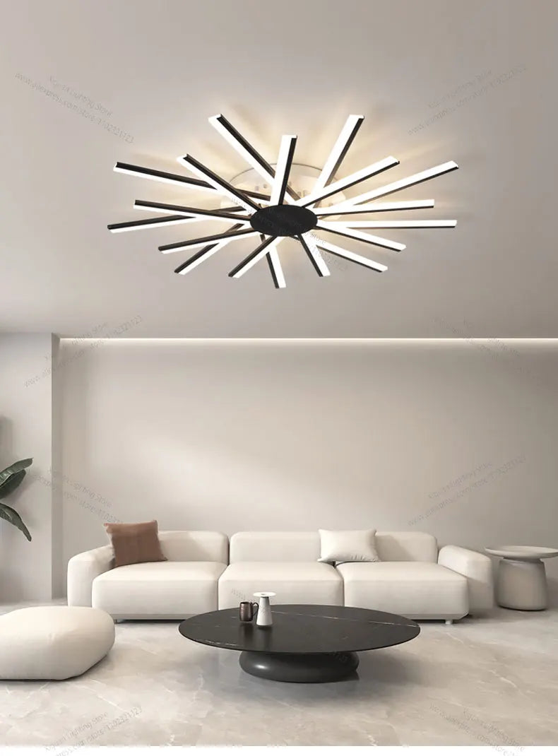 Lucide LED Ceiling Light Living Room Flower Shape Chandelier Dining Room Bedroom Ceiling Pendant Light Nordic Design Home Decoration
