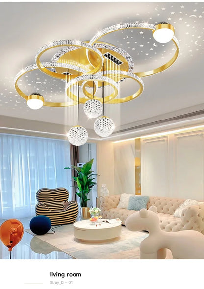 Gubi Modern LED Ceiling Light for Living Room Decor Pendant Light Interior Decoration Ceiling Luxury Chandelier Restaurant Lamp Villa