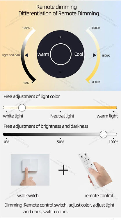 Lucide LED Ceiling Light Living Room Flower Shape Chandelier Dining Room Bedroom Ceiling Pendant Light Nordic Design Home Decoration