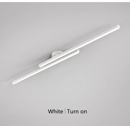 Lindby Long Aluminium Modern LED Ceiling Light Creative Design Ceiling Lamp Indoor Lighting Fixture Hallway Balcony Aisle Office Lustre