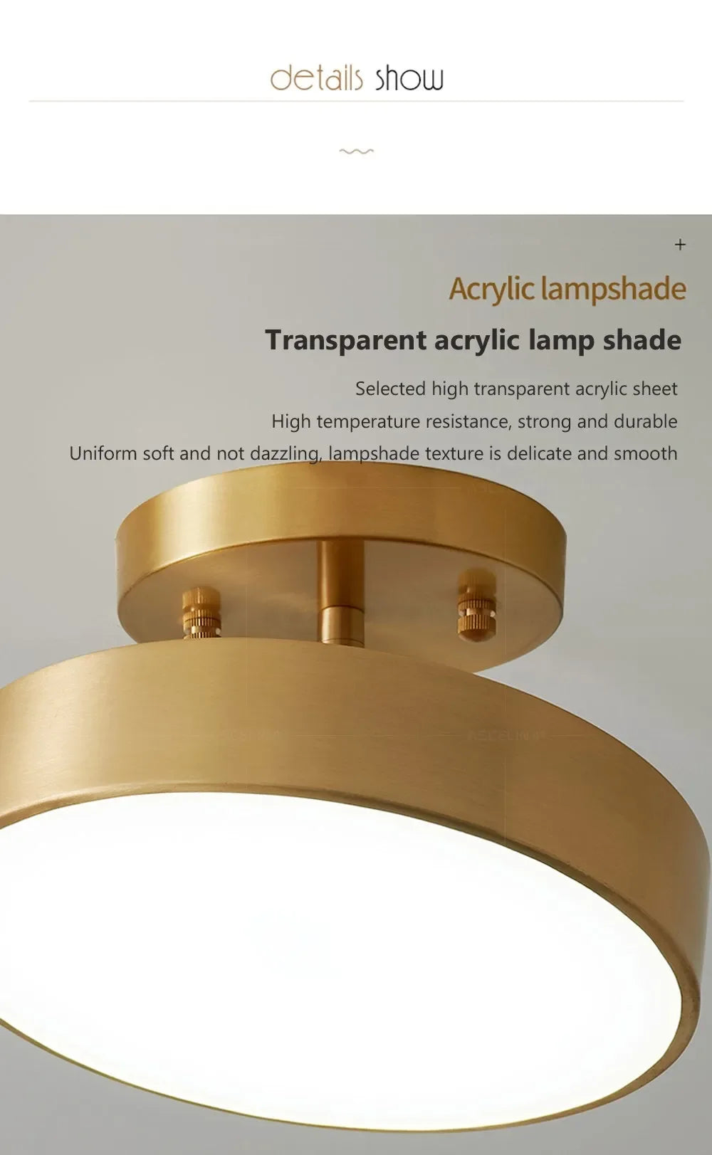 Flos Modern LED Ceiling Light White Light For Living Room Bedroom Hallway Office Balcony Dining Room Hotel Apartments Indoor Lighting