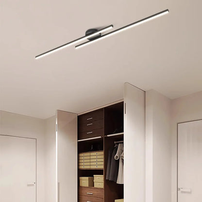 Nora Long Aluminium LED Ceiling Light Modern Creative Design Ceiling Lamp Indoor Lighting Fixture Hallway Balcony Aisle Office Lustre