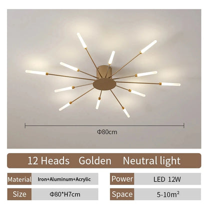 Eglo Modern LED Ceiling Lamp Living Room Dining Bedroom Ceiling Chandelier Lights Nordic Fireworks Design Home Decor Indoor Lighting