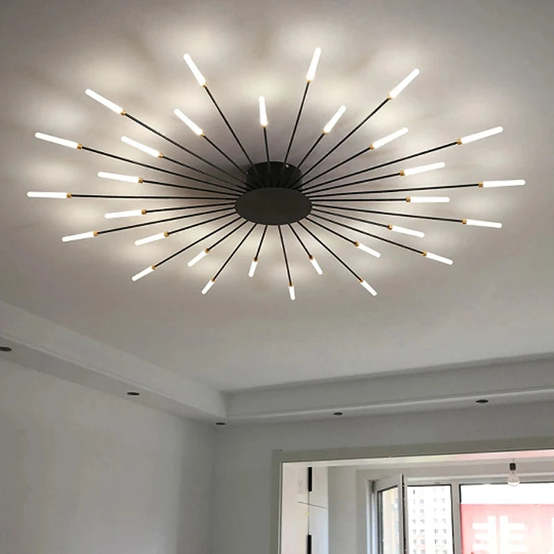 Eglo Modern LED Ceiling Lamp Living Room Dining Bedroom Ceiling Chandelier Lights Nordic Fireworks Design Home Decor Indoor Lighting