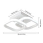 Nordlux Led Ceiling Light Modern Home Decor Lighting Flush Mounted Lustre White Acrylic Chandelier Fixture Bedroom Dining Living Room