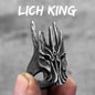 Killstar Vintage Punk Gothic All Skull Head Series Stainless Steel Womens Mens Rings Unique for Biker Jewelry Creativity Gift Wholesale Skull Gothic Steel Stainless Steel