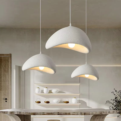 Gubi Modern LED Ceiling Chandelier Lights for Living Room Bedroom Dining Room Pendant Lights Nordic Wabi Sabi Home Decor Hanging Lamp