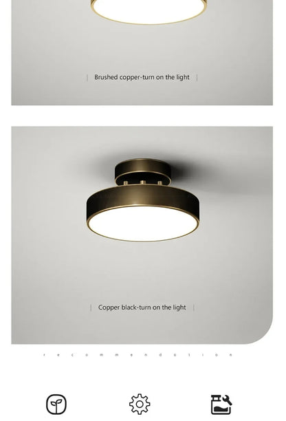 Flos Modern LED Ceiling Light White Light For Living Room Bedroom Hallway Office Balcony Dining Room Hotel Apartments Indoor Lighting