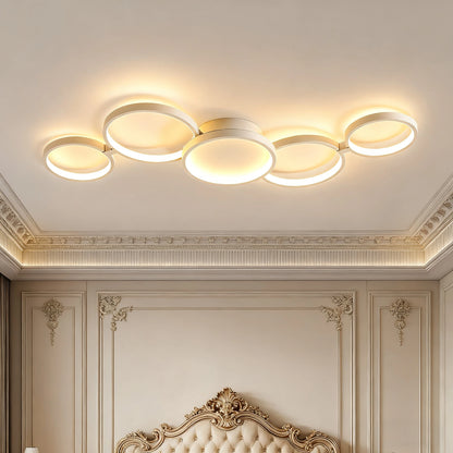 Lindby Led Ceiling Light 110V-220V 3 Colors App Bluetooth Dimming Modern Creativity Remote Control Living Room Bedroom Lamp