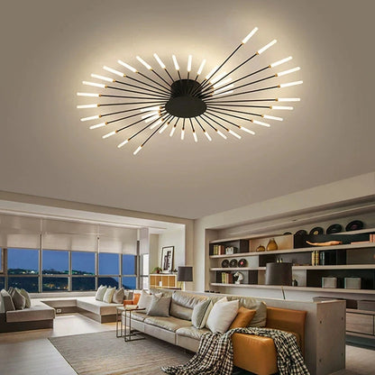 Eglo Modern LED Ceiling Lamp Living Room Dining Bedroom Ceiling Chandelier Lights Nordic Fireworks Design Home Decor Indoor Lighting
