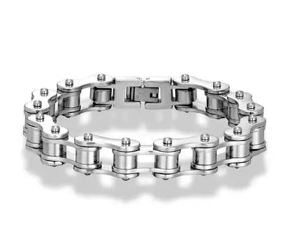 Blackcraft Cult Never Fade Rock Viking Wolf Bracelet Men's handmade cord Wolf Bead Punk Bracelets Biker Jewelry Wolf Black Gothic Ring