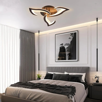 SLV Modern Led Ceiling Light With Creative Petal Design For Decorating Living Rooms Bedrooms Entrances Corridors Balconies Lighting