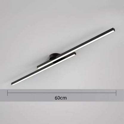 Lindby Long Aluminium Modern LED Ceiling Light Creative Design Ceiling Lamp Indoor Lighting Fixture Hallway Balcony Aisle Office Lustre