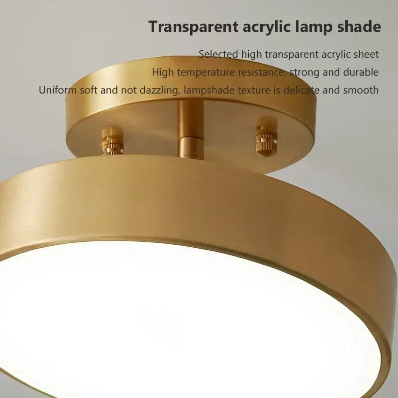 Flos Modern LED Ceiling Light White Light For Living Room Bedroom Hallway Office Balcony Dining Room Hotel Apartments Indoor Lighting