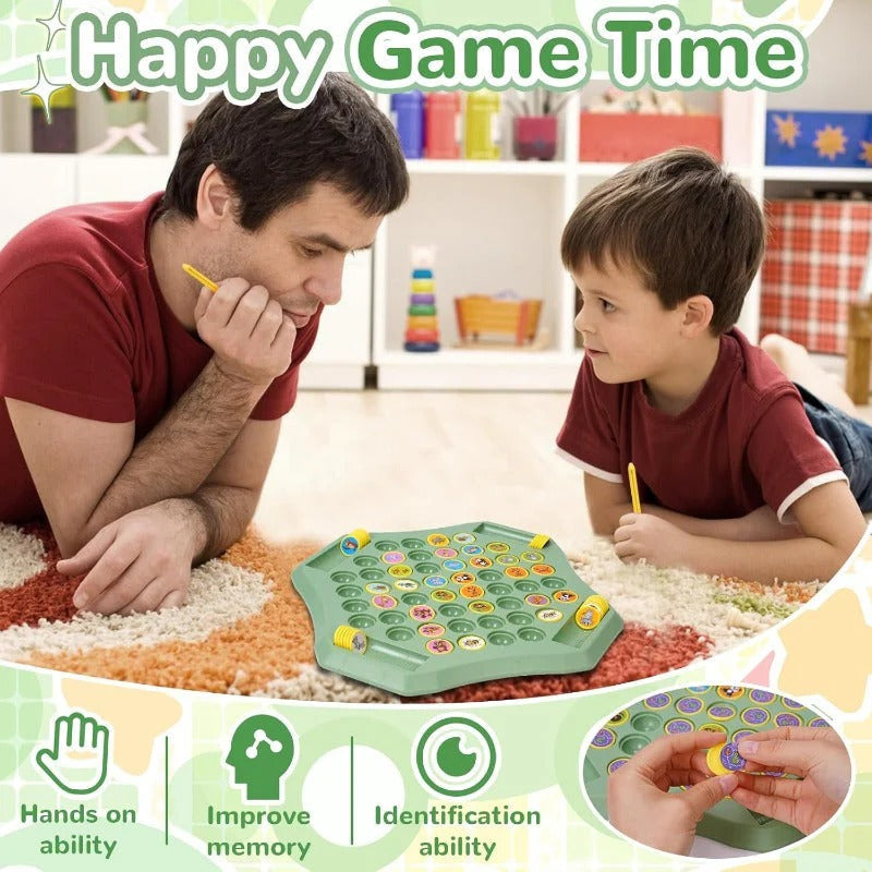 pFun Flip-Match Board Game