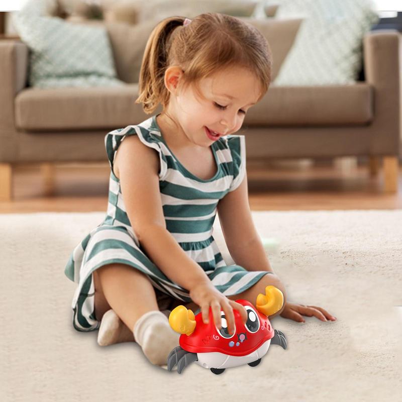 Hermit Sensing Crawling Crab Toy