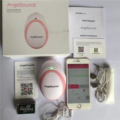 Original™ Angelsounds Fetal Doppler (Phone APP Wire connection)