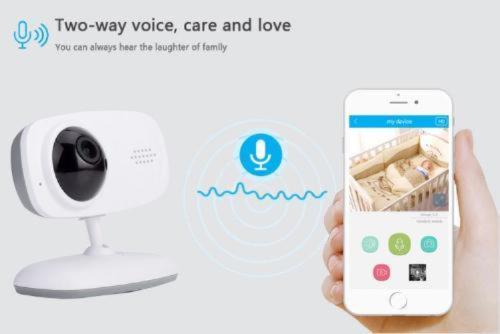 LESHP Smart WiFi Baby Monitor