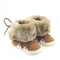 Faux Fur Lace Boots Crib Booty