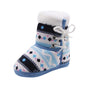 Faux fur Baby Soft Soled Crib Shoes