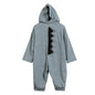 Carlx Cartoon Design Hooded Baby Rompers