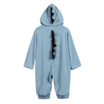 Baby Dinosaur Hooded Romper Jumpsuit