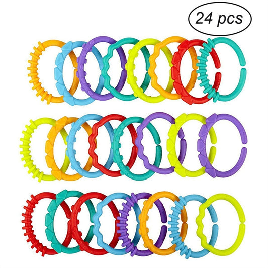 Baby Teether Rings Links Toys