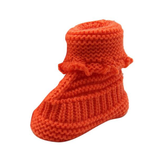 Bobbux Baby Knitting Lace Shoes