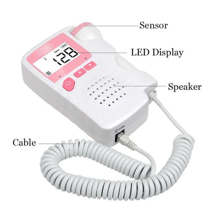 Standard Prenatal Baby Heart Beat Monitor 4.5 Display