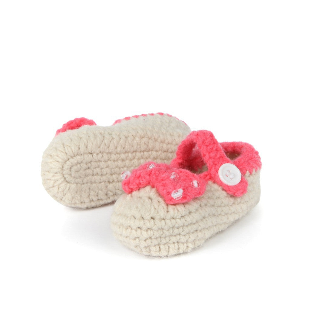 Baby Soft Woolen Handmade Shoes