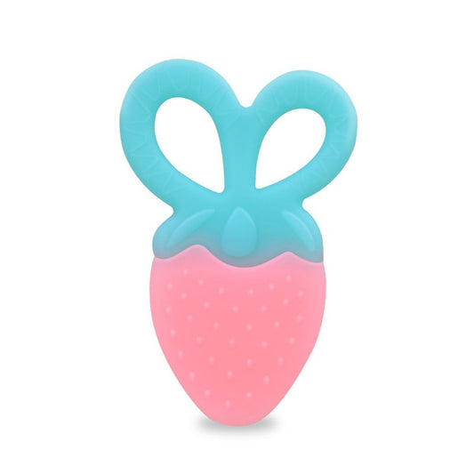 Strawberry Shape Infant Baby Teether